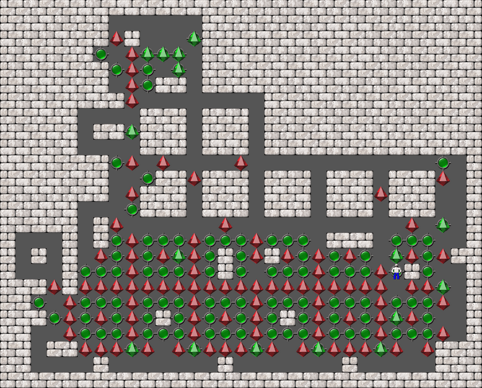 Sokoban Bugs509 collection level 376